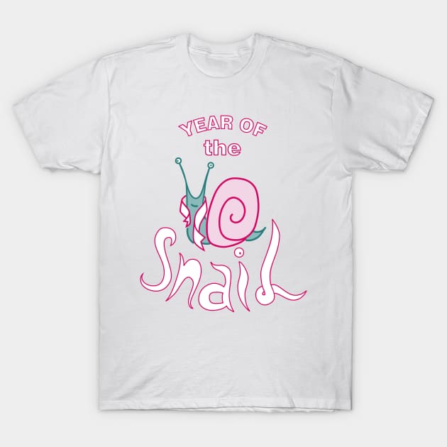 Year of the Snail T-Shirt by andryn